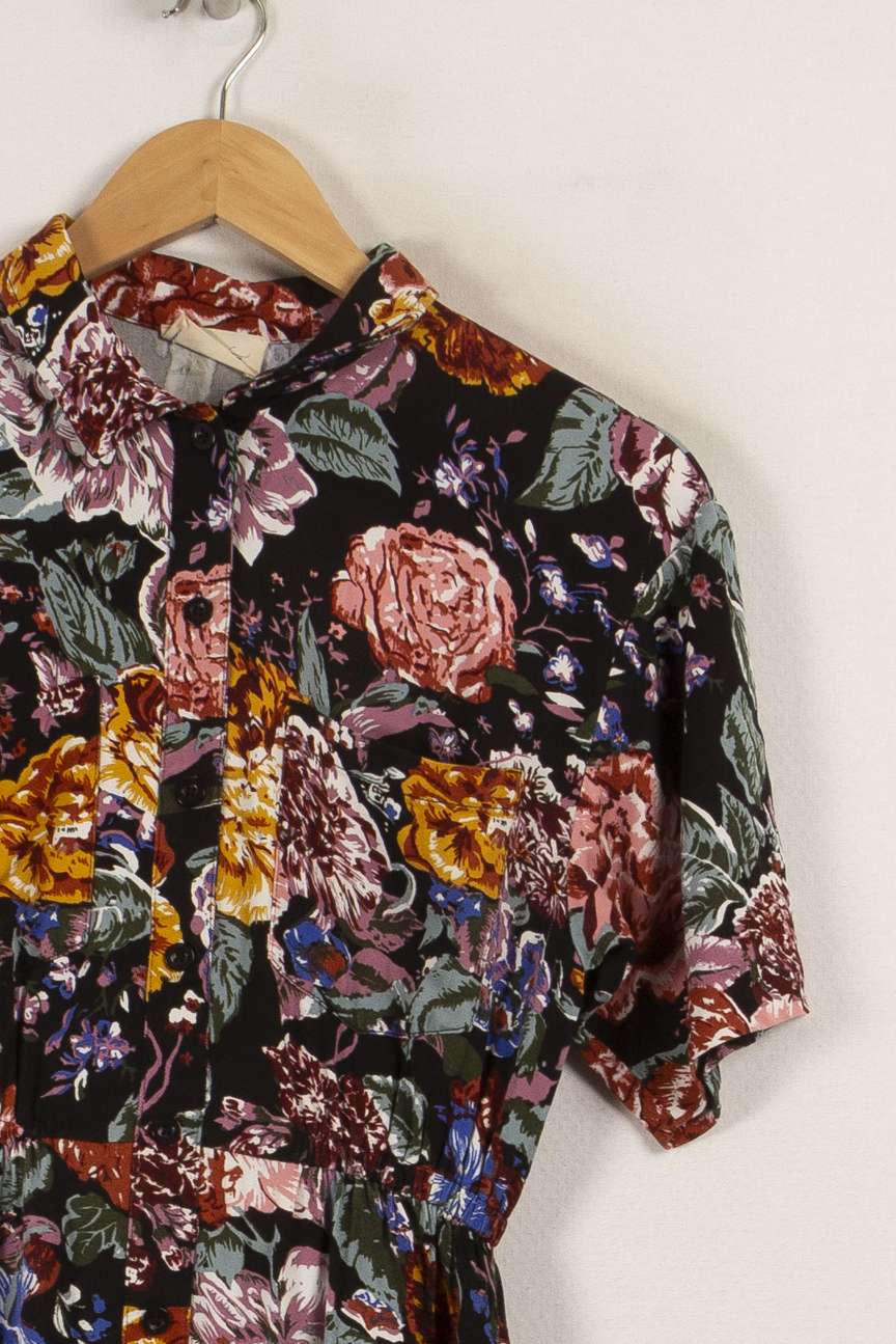 Robe à motifs fleuris de la marque American Vintage | PARAD28337 - Vendu par Paradigme - Image 1