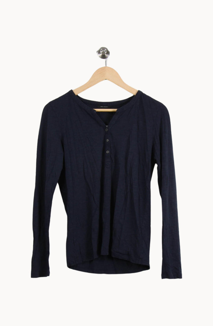 Tunique Bleu - Taille S/36 de la marque IKKS | PARAD28346 - Vendu par Paradigme - Image 2