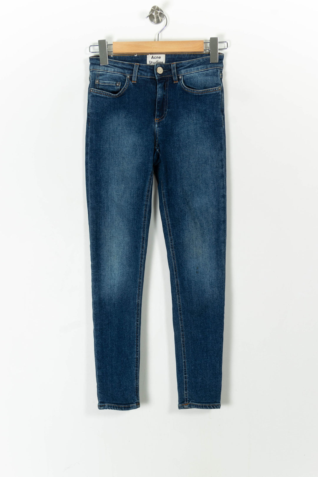 Jean Slim Bleu - Taille XS/34 de la marque Acne Studios | PARAD28365 - Vendu par Paradigme - Image 2