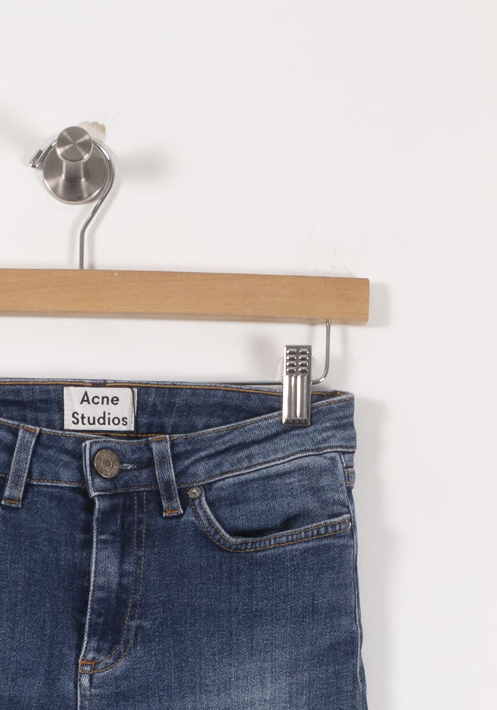 Jean Slim Bleu - Taille XS/34 de la marque Acne Studios | PARAD28376 - Vendu par Paradigme - Image 3
