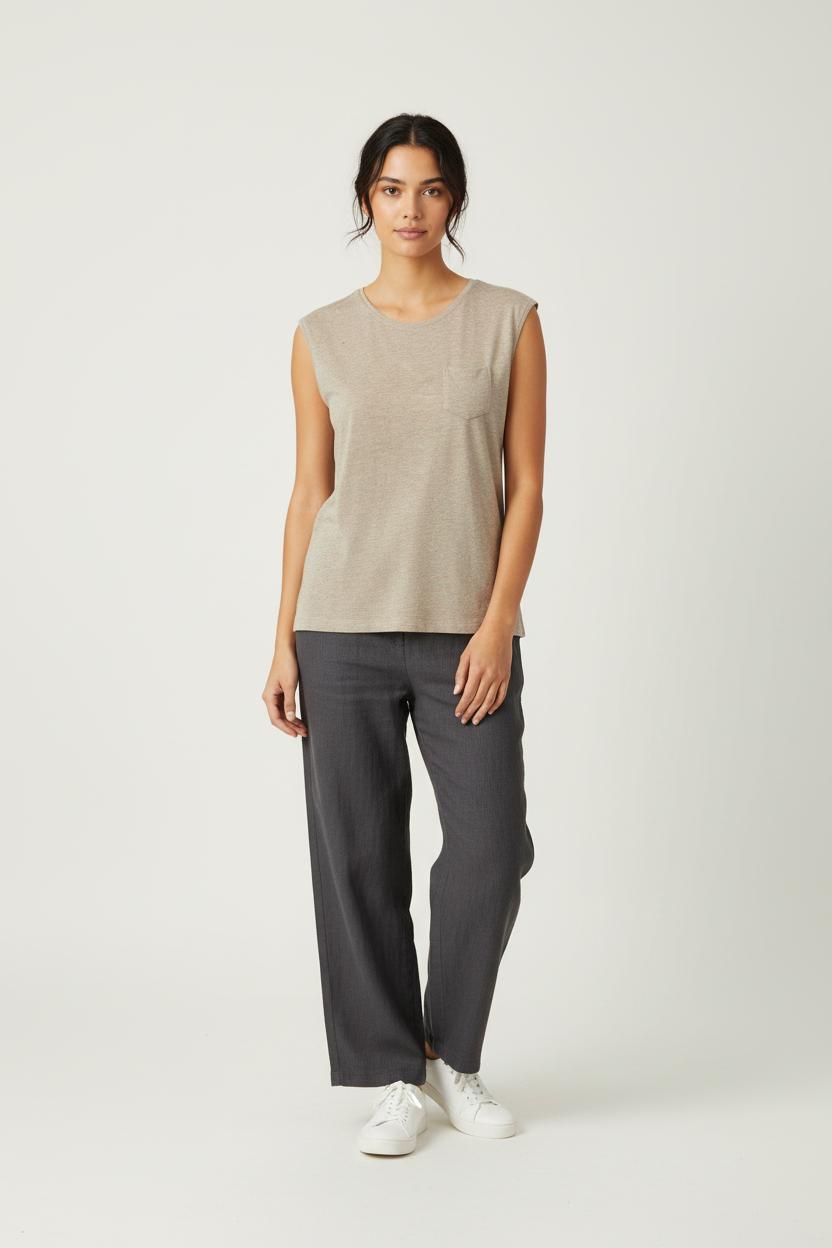 Top gris - Taille S/36