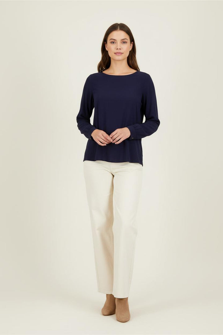 Blouse bleue foncée - Taille XS