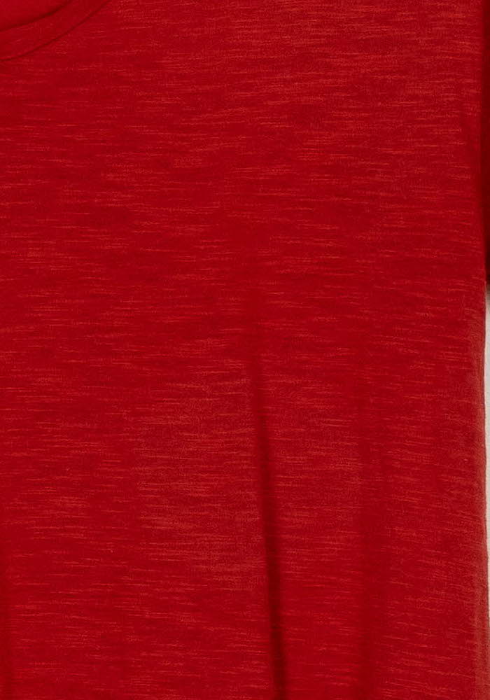 Tee-shirt Rouge - Taille L/40 de la marque American Vintage | PARAD28408 - Vendu par Paradigme - Image 3