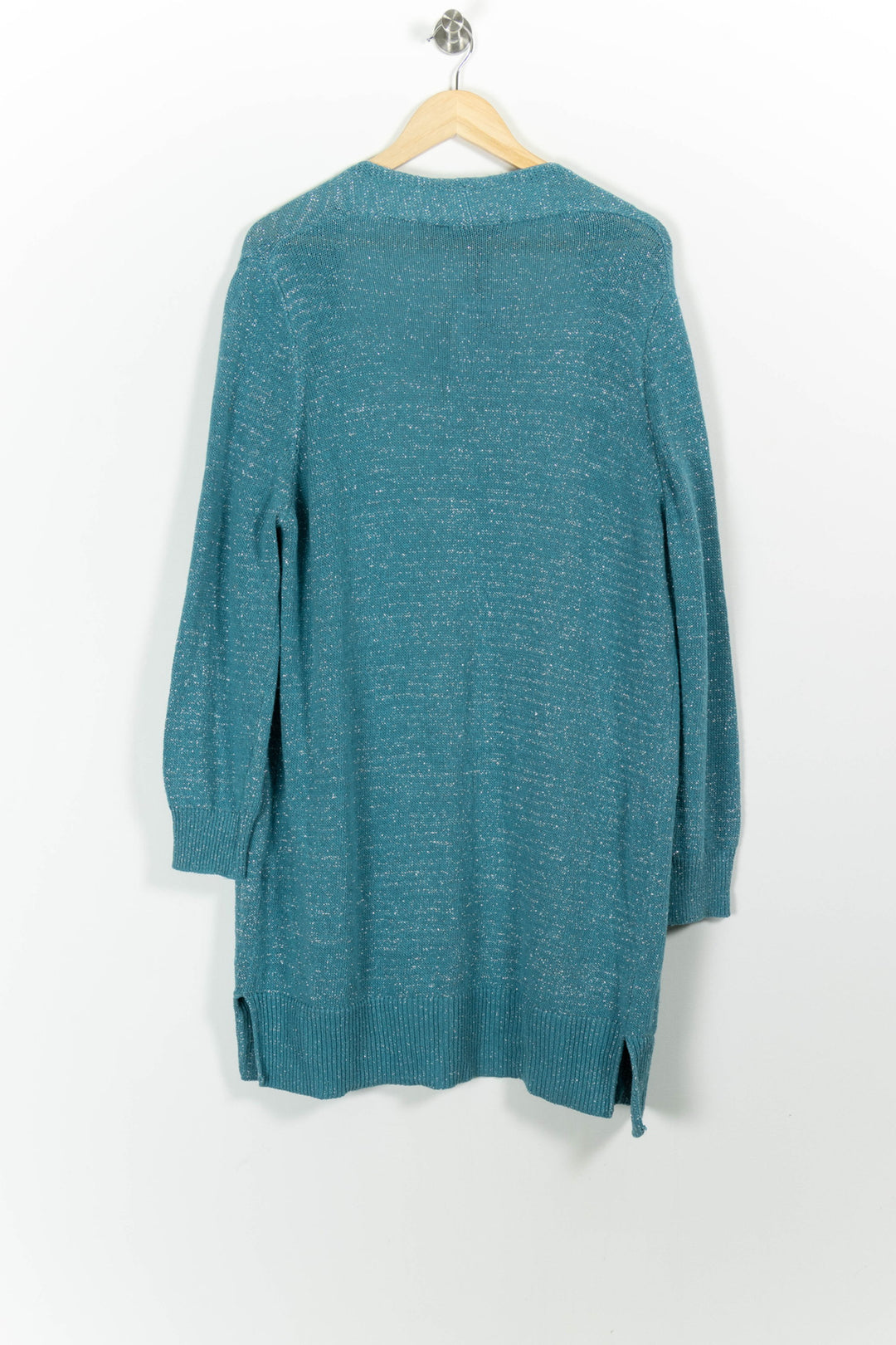 Cardigan Bleu - Taille M/38 de la marque La Fée Maraboutée | PARAD28409 - Vendu par Paradigme - Image 4