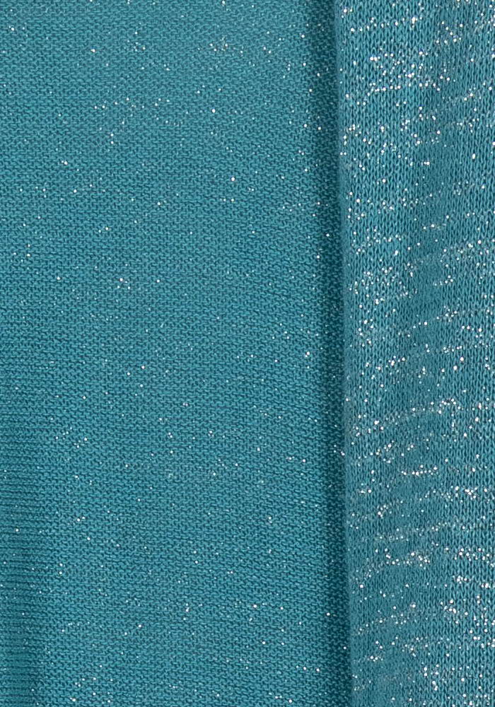 Cardigan Bleu - Taille M/38 de la marque La Fée Maraboutée | PARAD28409 - Vendu par Paradigme - Image 3