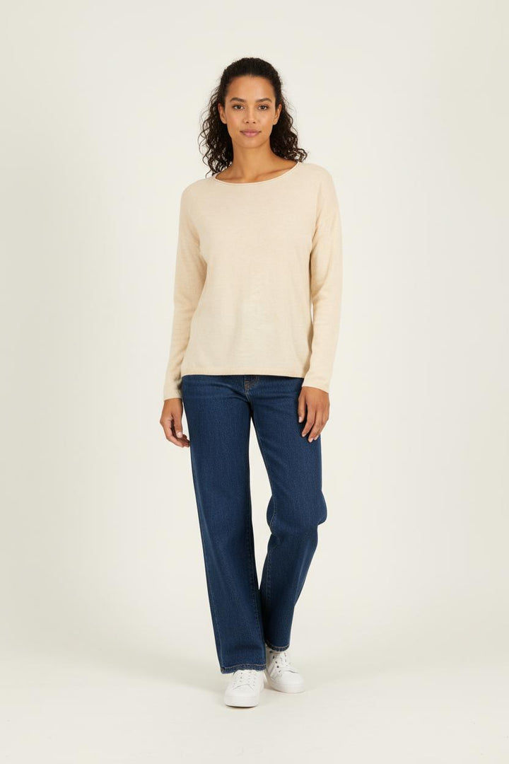 Pull Beige - Taille XS/34 de la marque Marie Sixtine | PARAD28416 - Vendu par Paradigme - Image 1