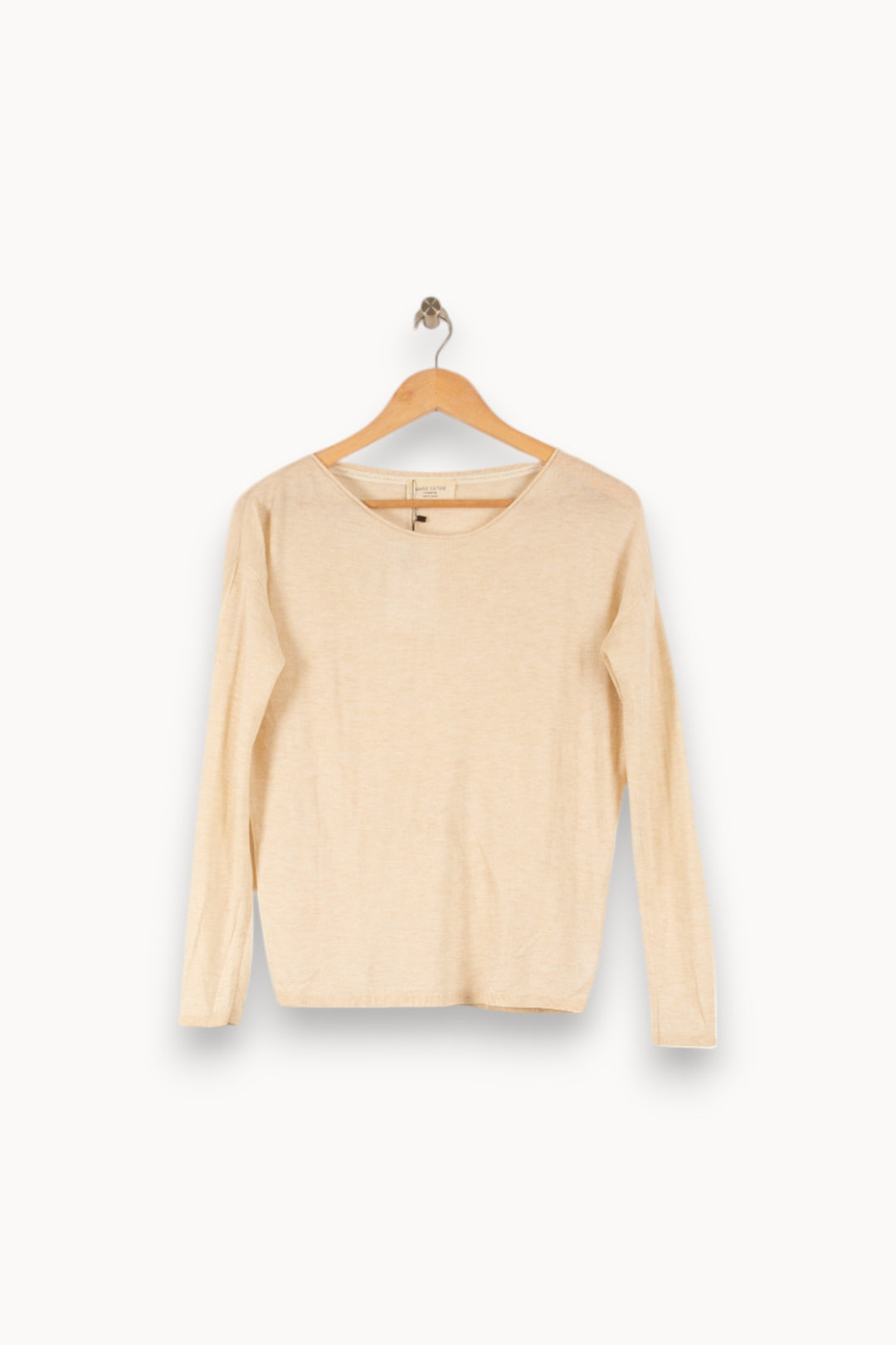 Pull Beige - Taille XS/34 de la marque Marie Sixtine | PARAD28416 - Vendu par Paradigme - Image 2