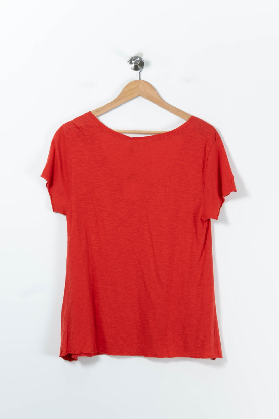Tee-shirt Rouge - Taille L/40 de la marque American Vintage | PARAD28436 - Vendu par Paradigme - Image 4