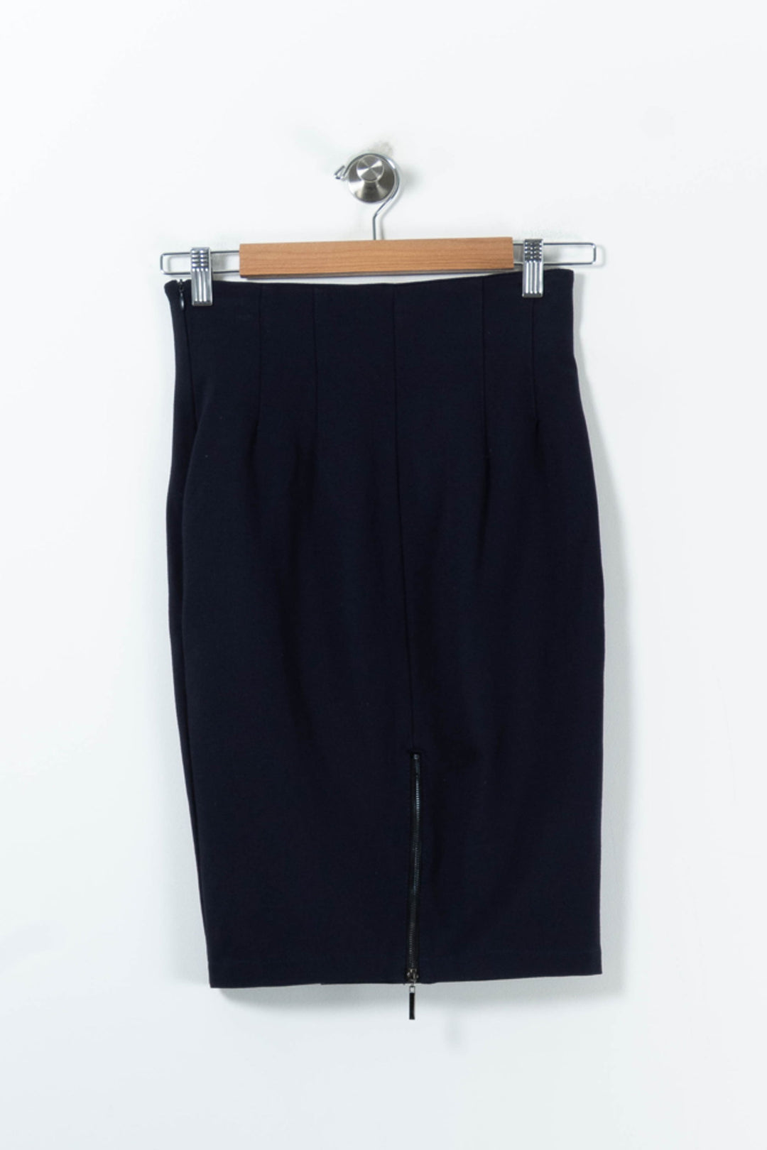 Jupe Crayon Bleu - Taille XS/34 de la marque La Fée Maraboutée | PARAD28439 - Vendu par Paradigme - Image 4