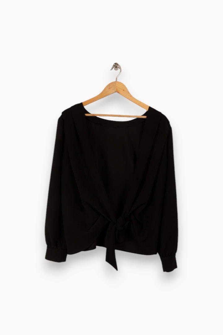 Blouse noire de la marque ba&sh | PARAD28458 - Vendu par Paradigme - Image 2