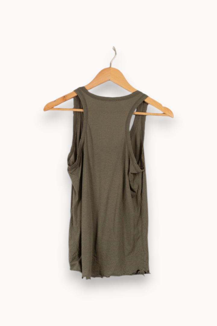 Débardeur vert de la marque Zadig&Voltaire | PARAD28461 - Vendu par Paradigme - Image 2