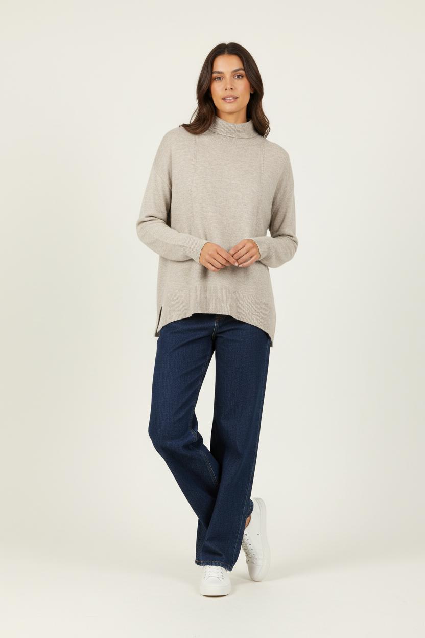 Pull Gris - Taille M/38 de la marque Caroll | PARAD28466 - Vendu par Paradigme - Image 1