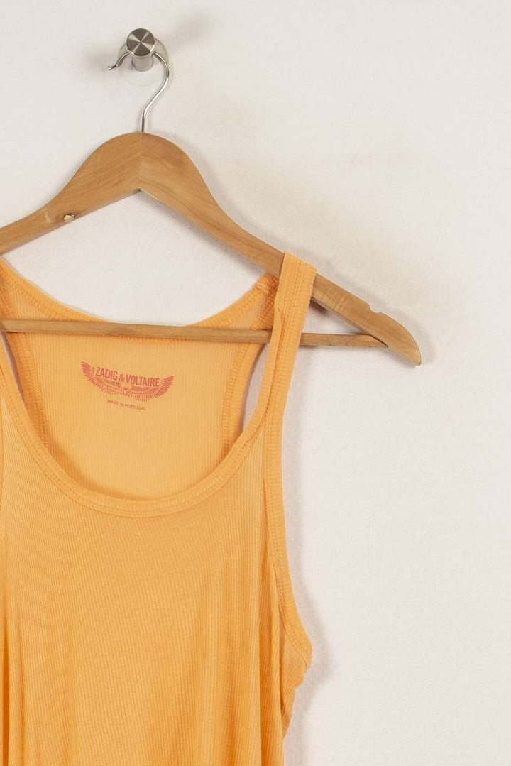 Débardeur orange de la marque Zadig&Voltaire | PARAD28472 - Vendu par Paradigme - Image 1