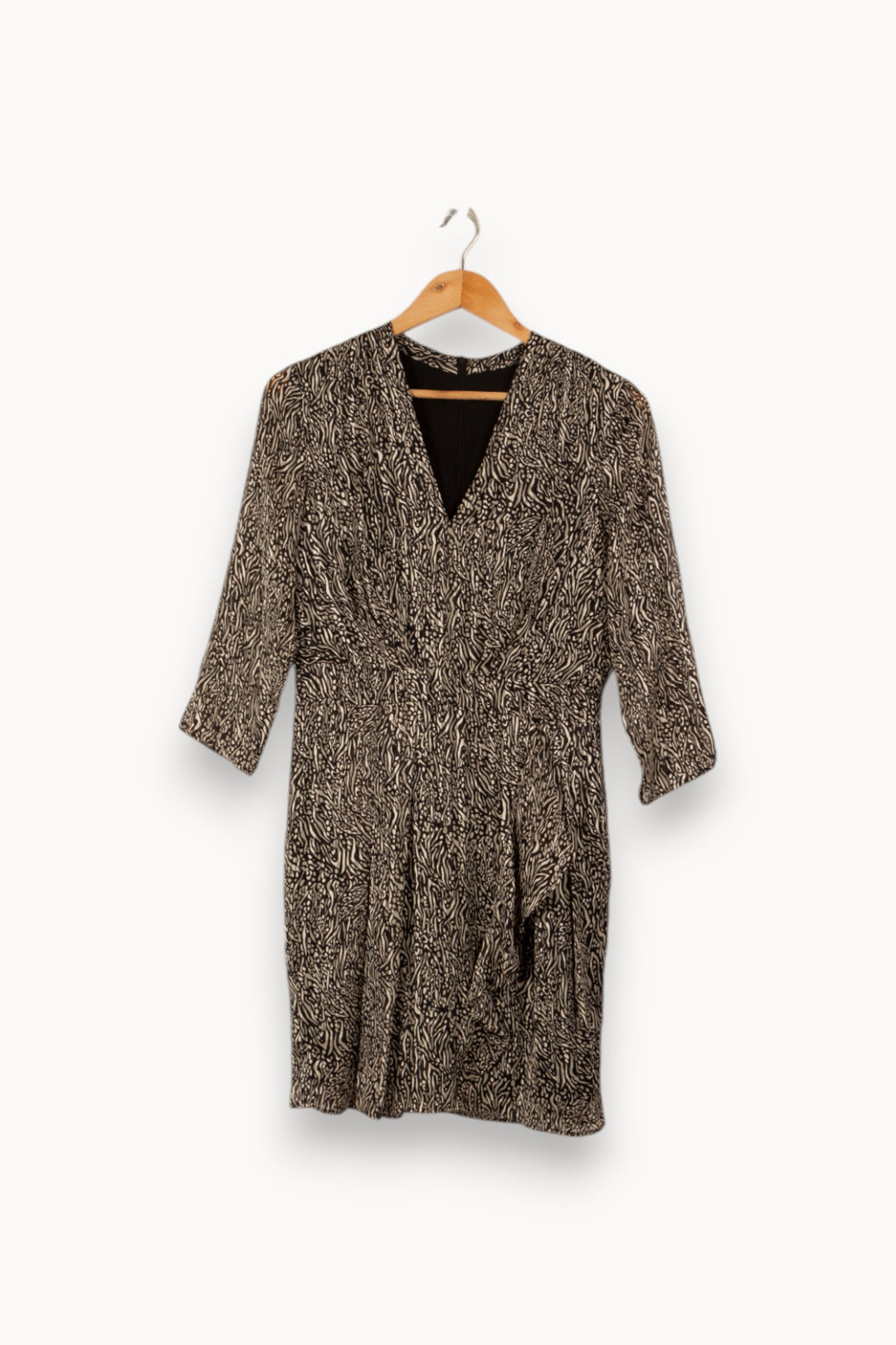 Robe noire et blanche à motifs de la marque IKKS | PARAD28473 - Vendu par Paradigme - Image 1
