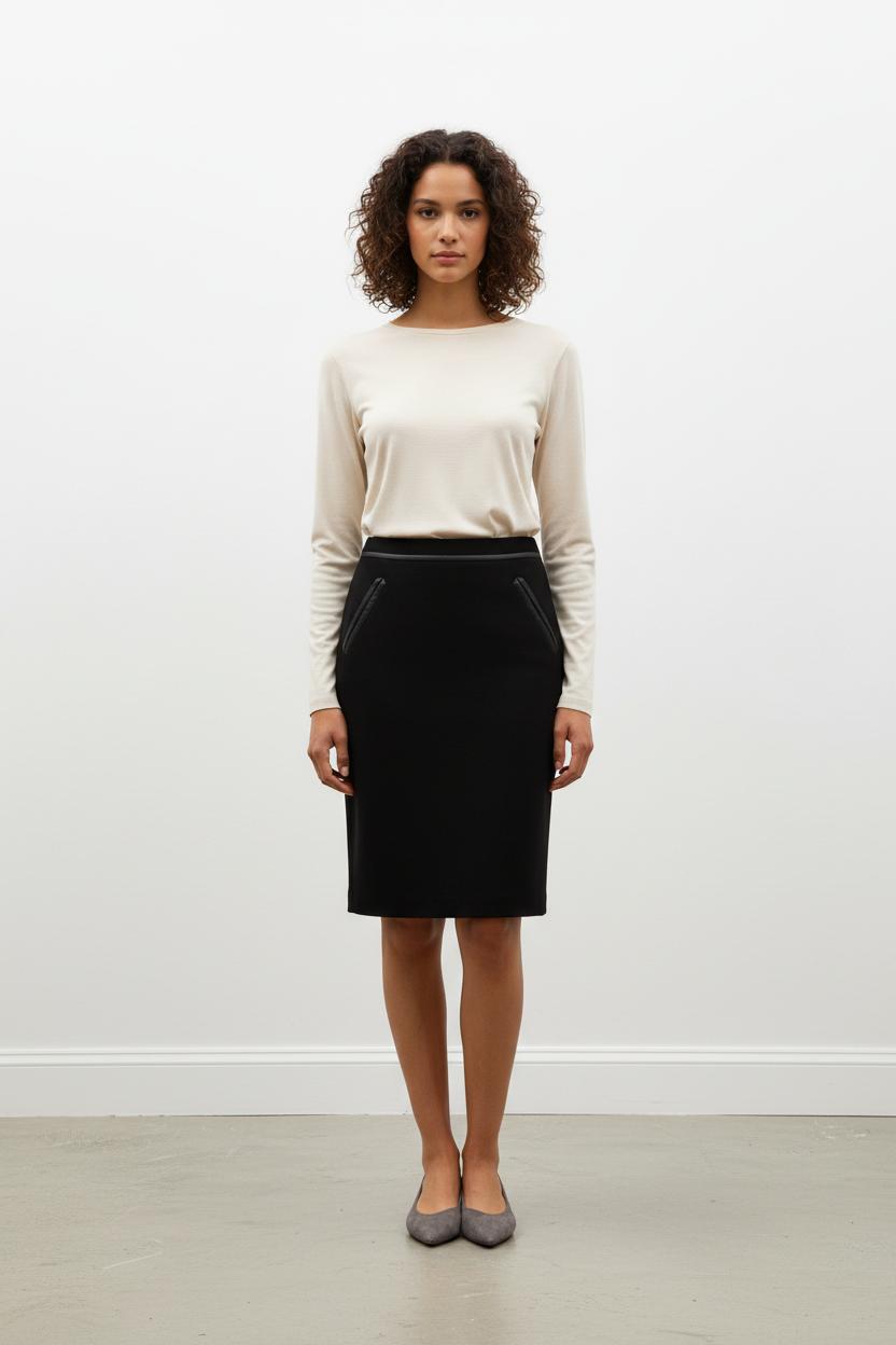 Jupe Crayon Noire - Taille L/40