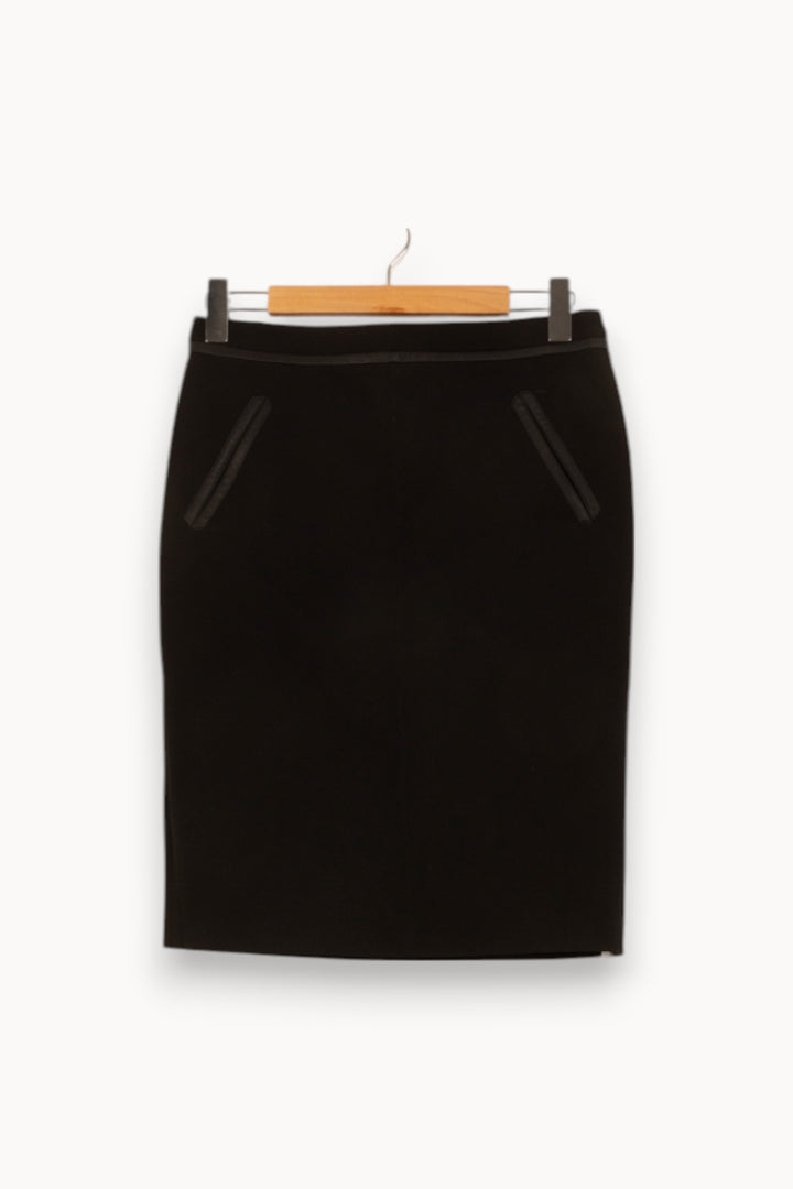 Jupe Crayon Noire - Taille L/40 de la marque Gerard Darel | PARAD28475 - Vendu par Paradigme - Image 2
