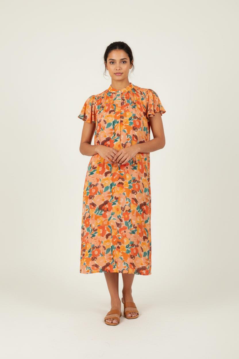 Robe multicolore - Taille XL/42