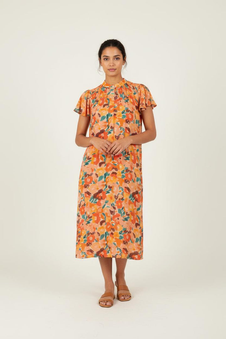Robe multicolore - Taille XL/42