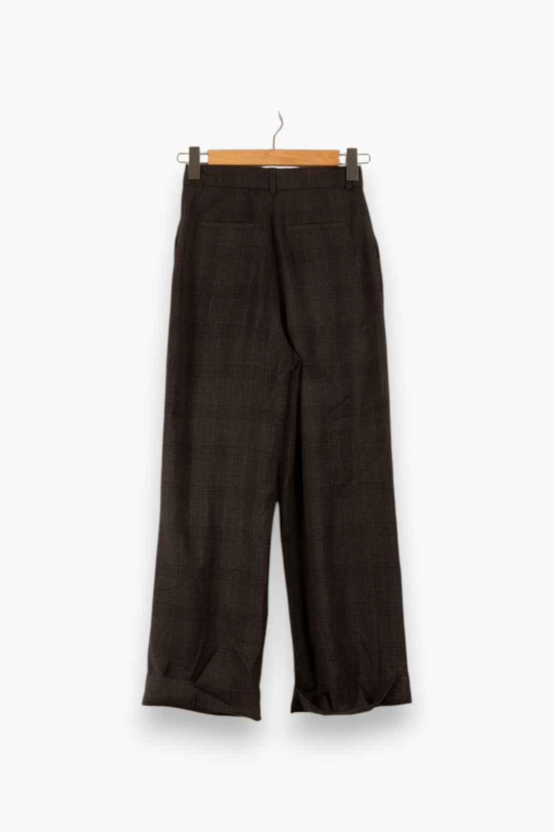 Pantalon Large Gris - Taille XS/34 de la marque ba&sh | PARAD28501 - Vendu par Paradigme - Image 4