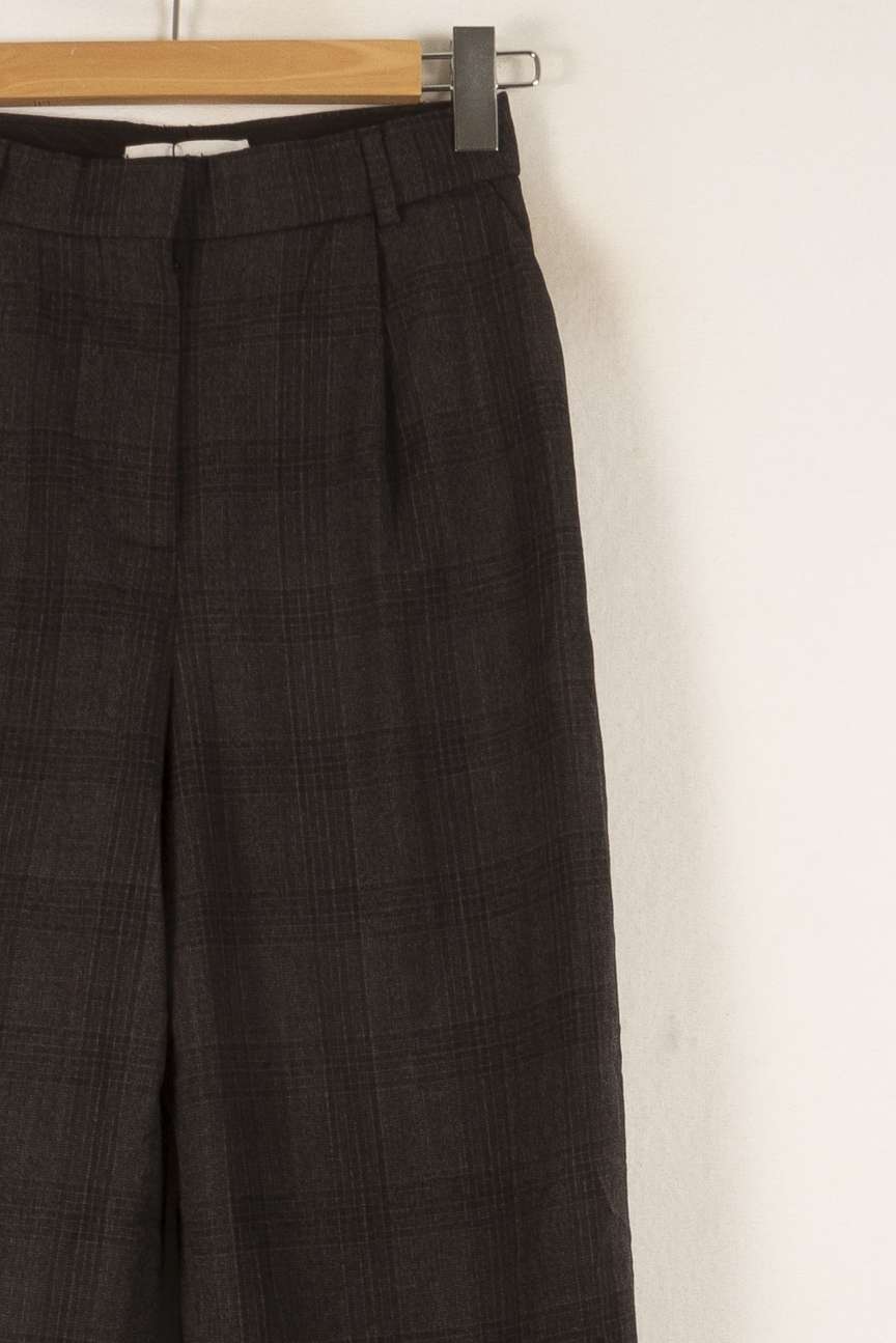 Pantalon Large Gris - Taille XS/34 de la marque ba&sh | PARAD28501 - Vendu par Paradigme - Image 3