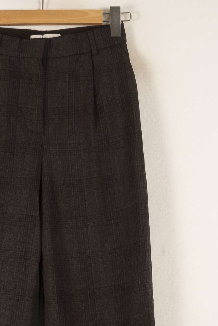 Pantalon Large Gris - Taille XS/34 de la marque ba&sh | PARAD28501 - Vendu par Paradigme - Image 3