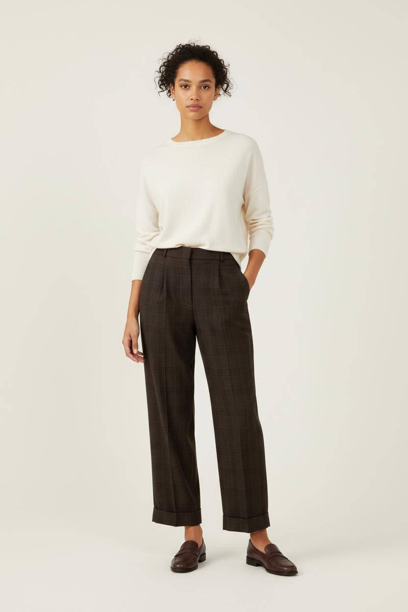 Pantalon Large Gris - Taille XS/34 de la marque ba&sh | PARAD28501 - Vendu par Paradigme - Image 1