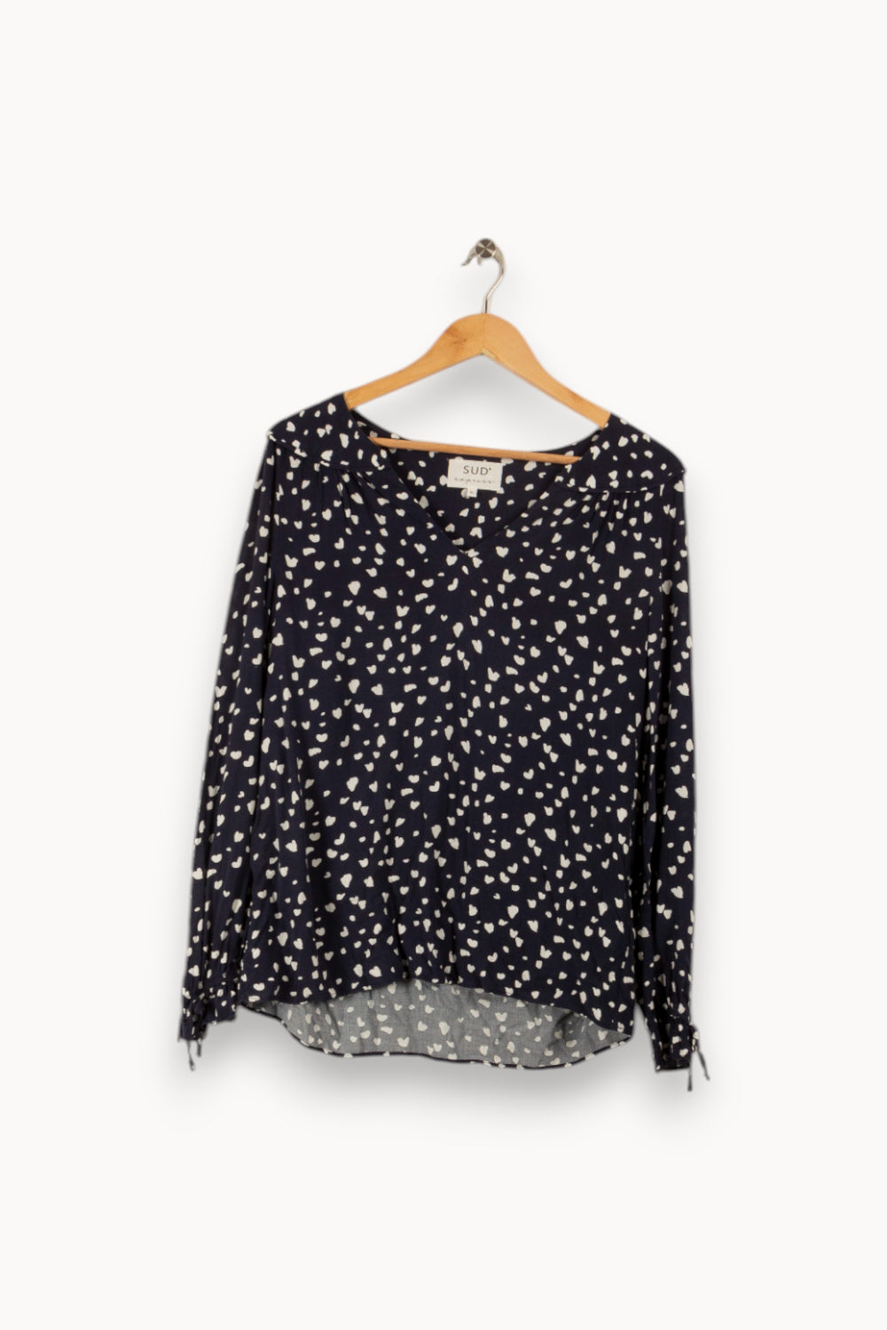 Blouse bleue à motifs de la marque Sud express | PARAD28508 - Vendu par Paradigme - Image 1