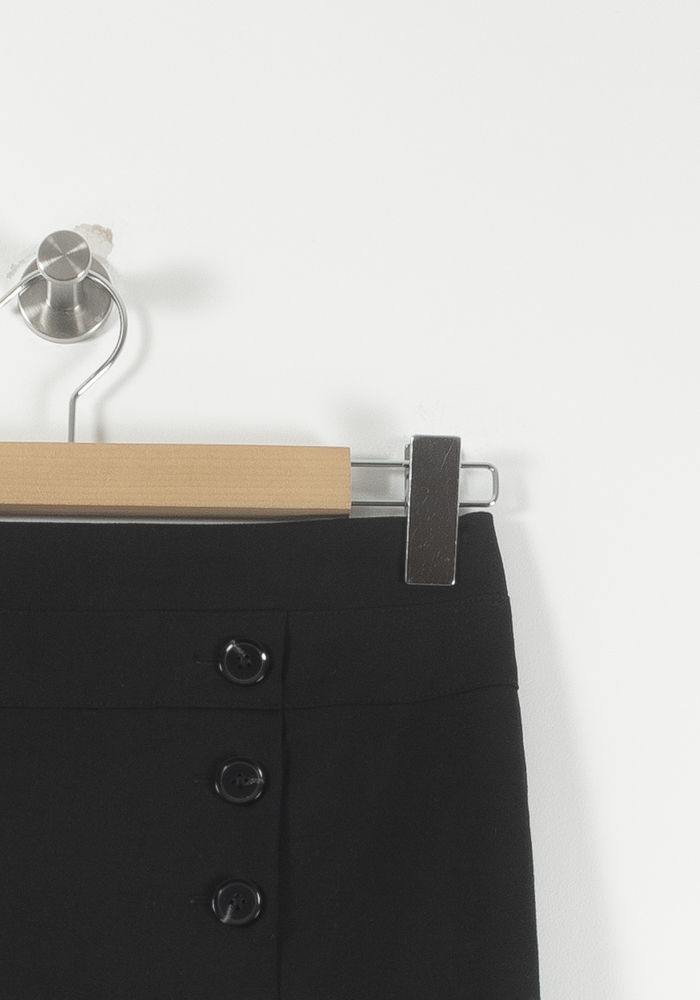 Jupe Noire - Taille S/36 de la marque Caroll | PARAD28511 - Vendu par Paradigme - Image 3
