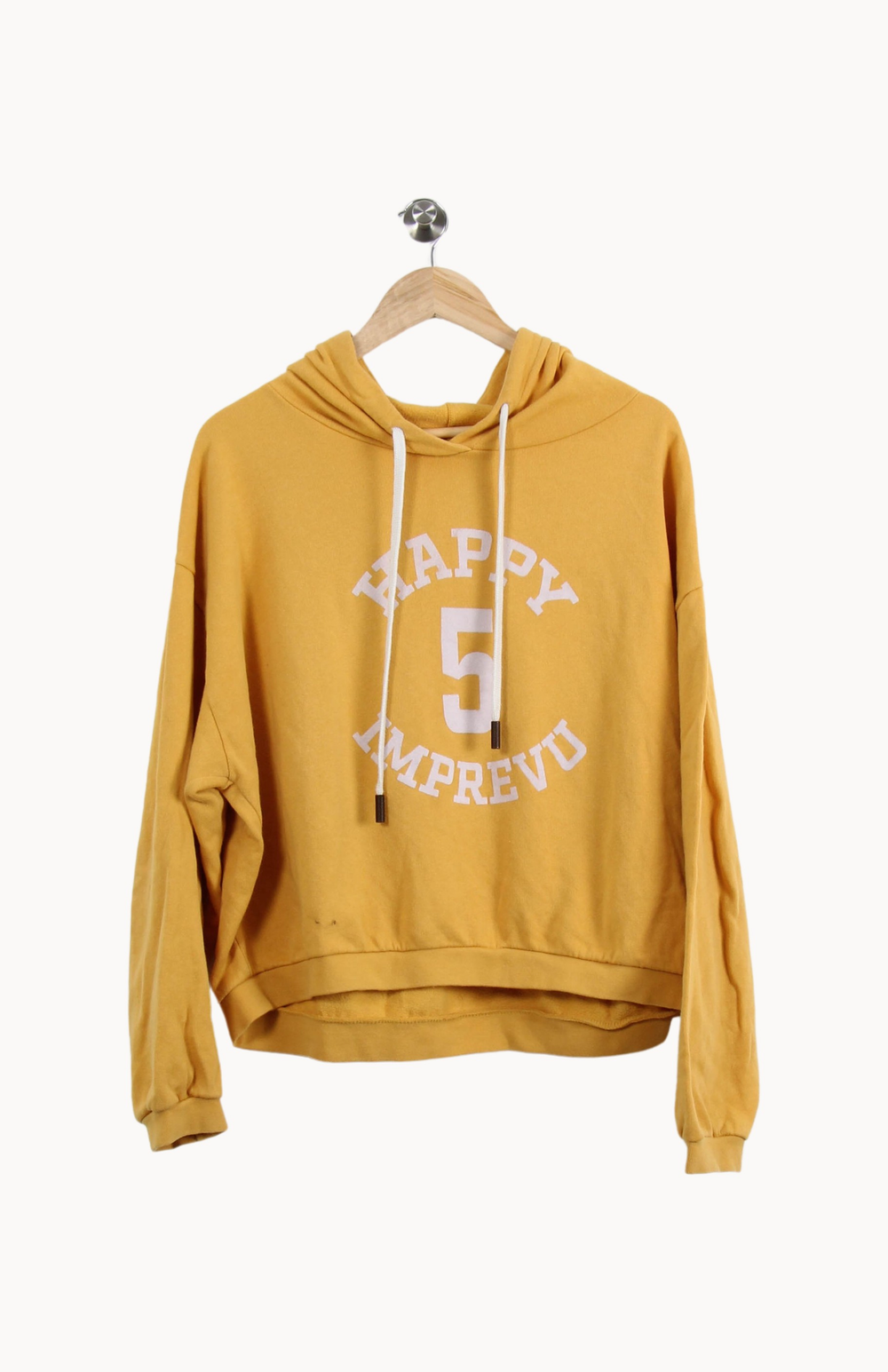Sweat à Capuche Jaune - Taille M/38 de la marque Imprevu | PARAD28542 - Vendu par Paradigme - Image 2