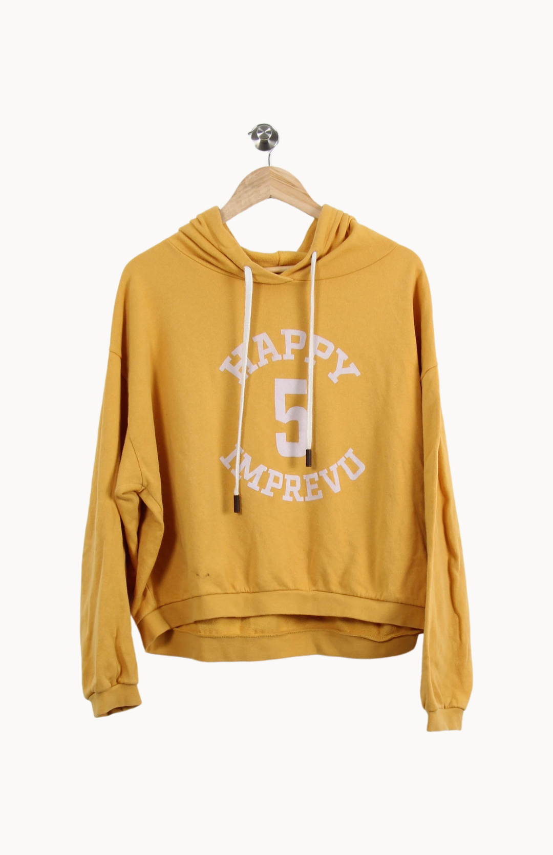 Sweat à Capuche Jaune - Taille M/38 de la marque Imprevu | PARAD28542 - Vendu par Paradigme - Image 2