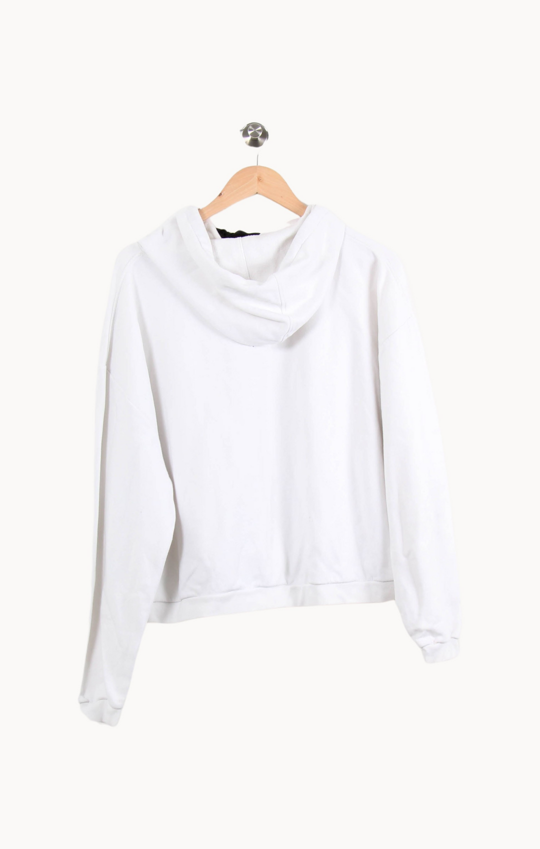 Sweat à Capuche Blanc et Noir - Taille L/40 de la marque Imprevu | PARAD28544 - Vendu par Paradigme - Image 4