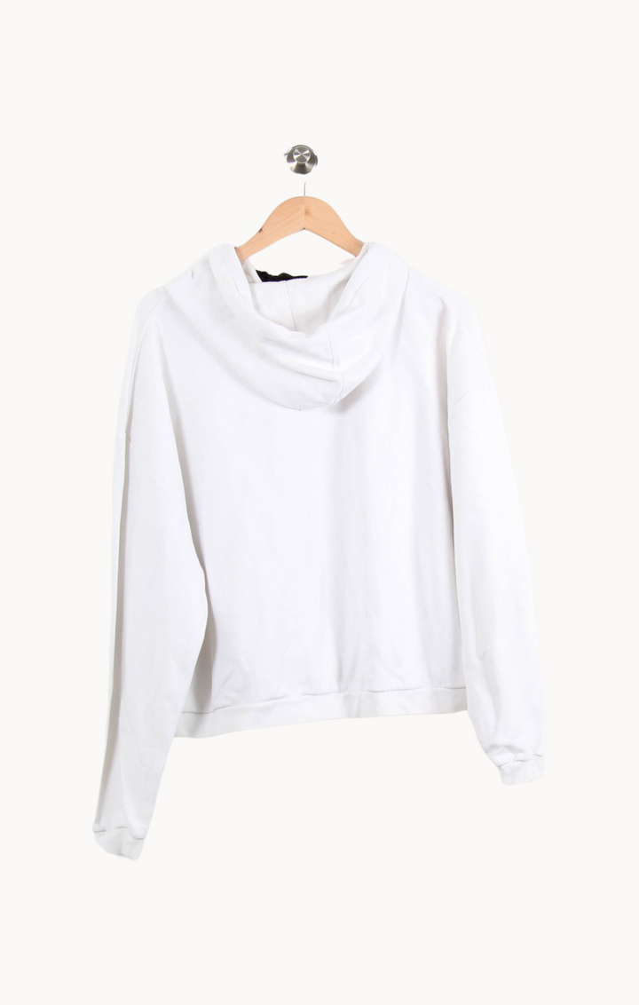 Sweat à Capuche Blanc et Noir - Taille L/40 de la marque Imprevu | PARAD28544 - Vendu par Paradigme - Image 4