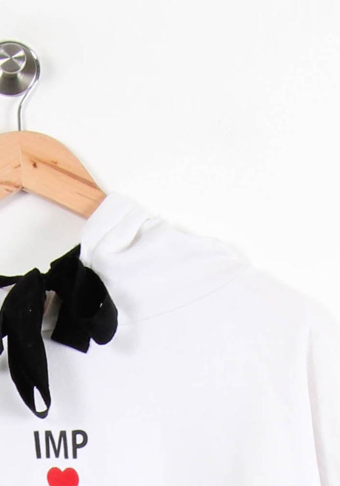 Sweat à Capuche Blanc et Noir - Taille L/40 de la marque Imprevu | PARAD28544 - Vendu par Paradigme - Image 3