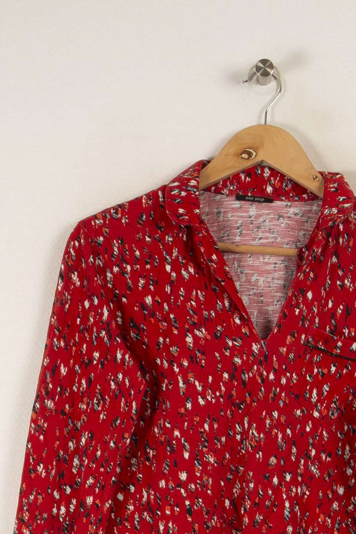 Top à manches longues rouge - Taille S/36 de la marque One Step | PARAD28550 - Vendu par Paradigme - Image 2
