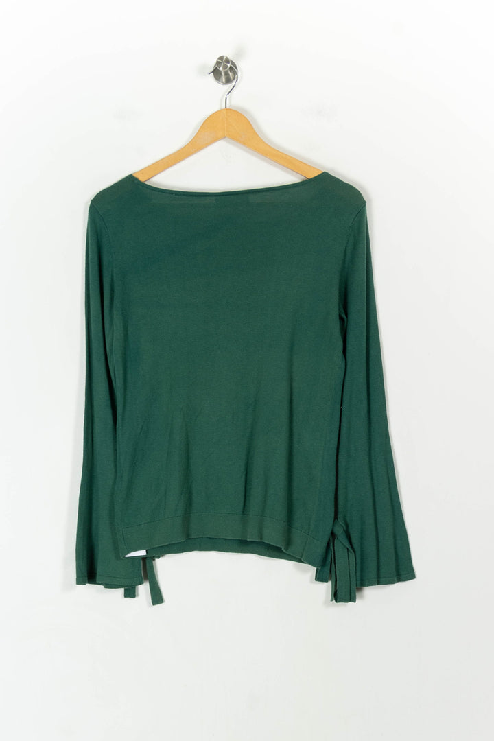 Pull Vert - Taille XS/34 de la marque Caroll | PARAD28584 - Vendu par Paradigme - Image 4