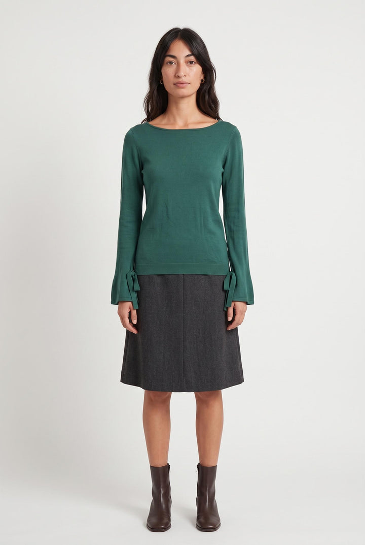 Pull Vert - Taille XS/34 de la marque Caroll | PARAD28584 - Vendu par Paradigme - Image 1