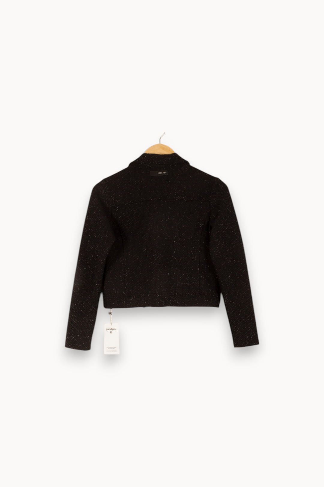Veste Noire - Taille XS/34 de la marque IKKS | PARAD28592 - Vendu par Paradigme - Image 4
