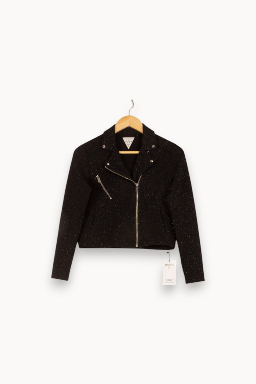 Veste Noire - Taille XS/34 de la marque IKKS | PARAD28592 - Vendu par Paradigme - Image 2
