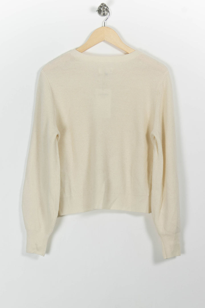Cardigan Blanc - Taille M/38 de la marque Des petits hauts | PARAD28601 - Vendu par Paradigme - Image 4