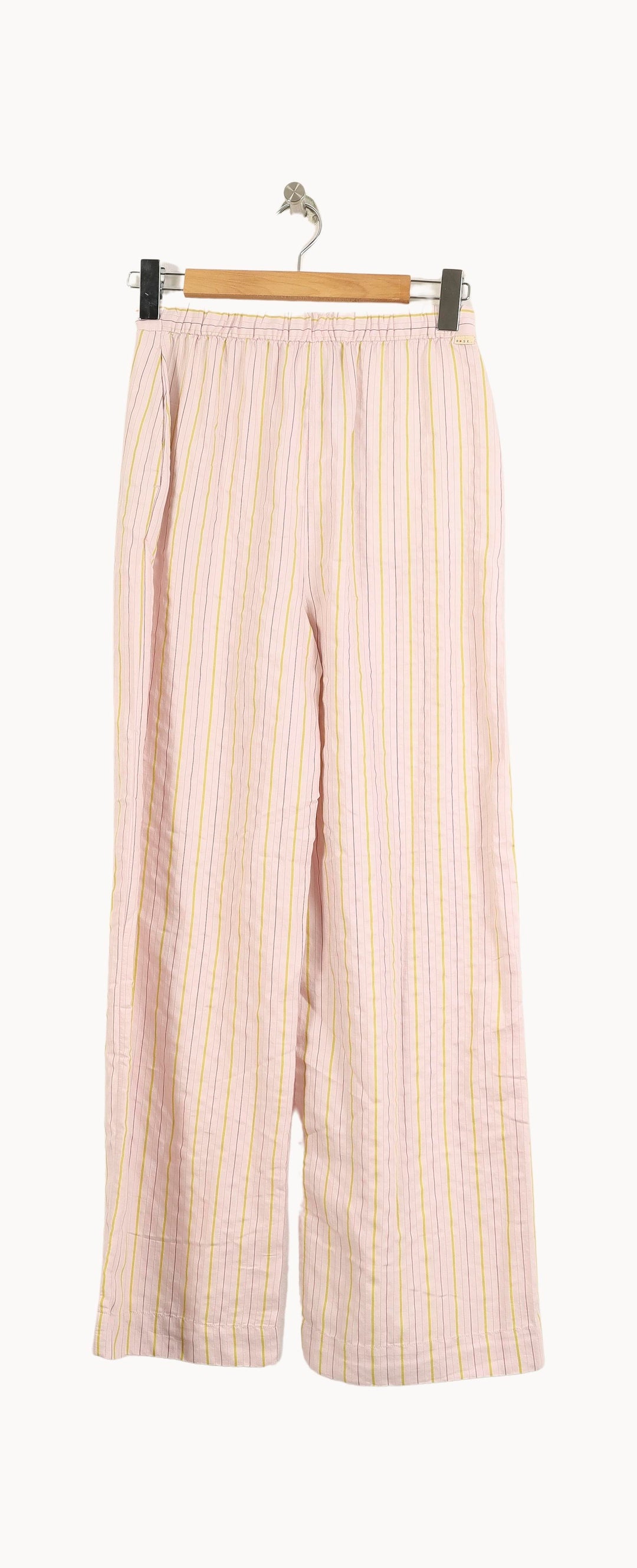 Pantalon Large Rose et Jaune - Taille S/36 de la marque Bellerose | PARAD28611 - Vendu par Paradigme - Image 4
