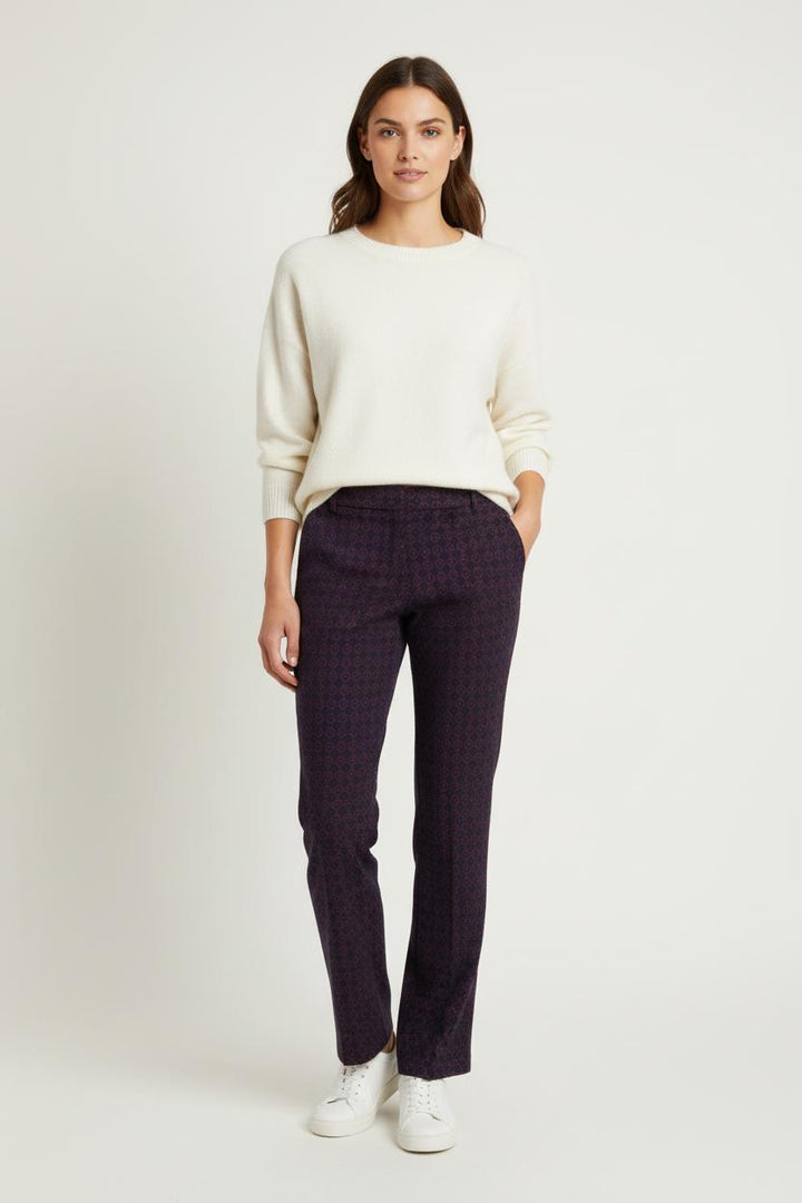 Pantalon Bordeaux - Taille S/36 de la marque La Fée Maraboutée | PARAD28624 - Vendu par Paradigme - Image 1