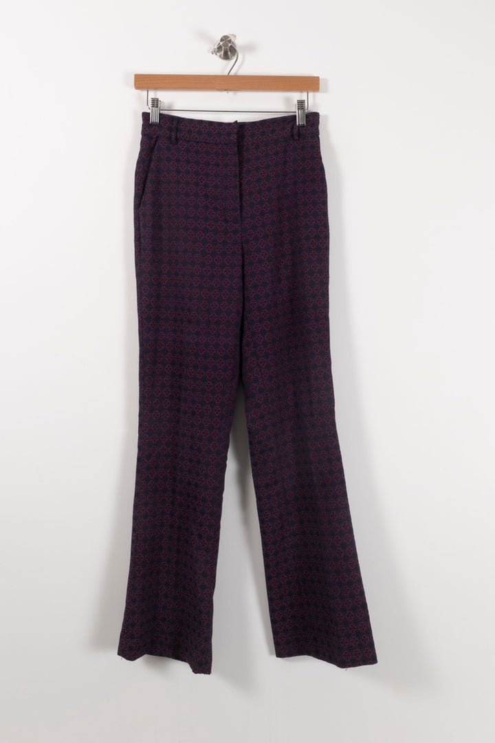 Pantalon Bordeaux - Taille S/36 de la marque La Fée Maraboutée | PARAD28624 - Vendu par Paradigme - Image 2