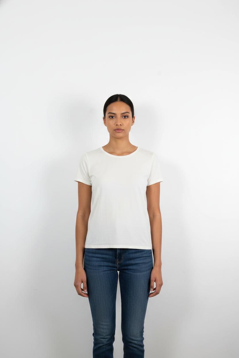 T-shirt Blanc - Taille XS/34