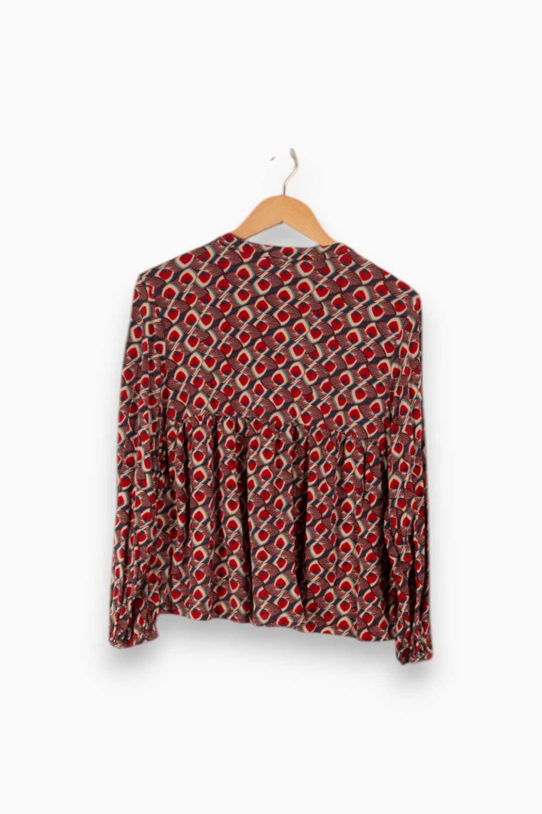 Top à manches longues à motifs - Taille S/36 de la marque Caroll | PARAD28660 - Vendu par Paradigme - Image 2