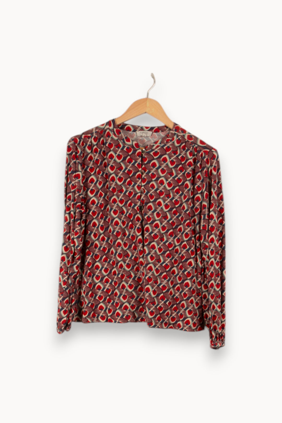 Top à manches longues à motifs - Taille S/36 de la marque Caroll | PARAD28660 - Vendu par Paradigme - Image 3