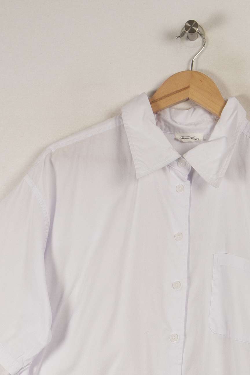 Chemise blanche - Taille S/36 de la marque American Vintage | PARAD28667 - Vendu par Paradigme - Image 2