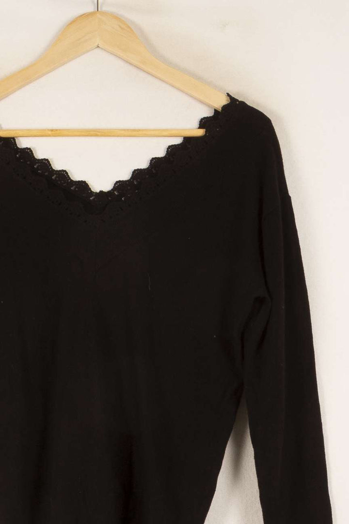 Pull Noir - Taille S/36 de la marque Ekyog | PARAD28703 - Vendu par Paradigme - Image 3