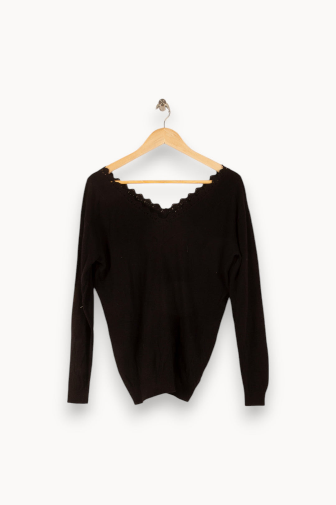 Pull Noir - Taille S/36 de la marque Ekyog | PARAD28703 - Vendu par Paradigme - Image 2