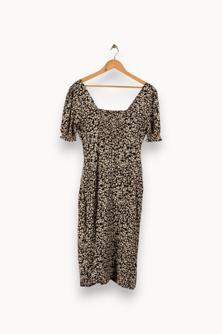 Robe noire à motifs - Taille S/36 de la marque Petite Mendigote | PARAD28708 - Vendu par Paradigme - Image 2