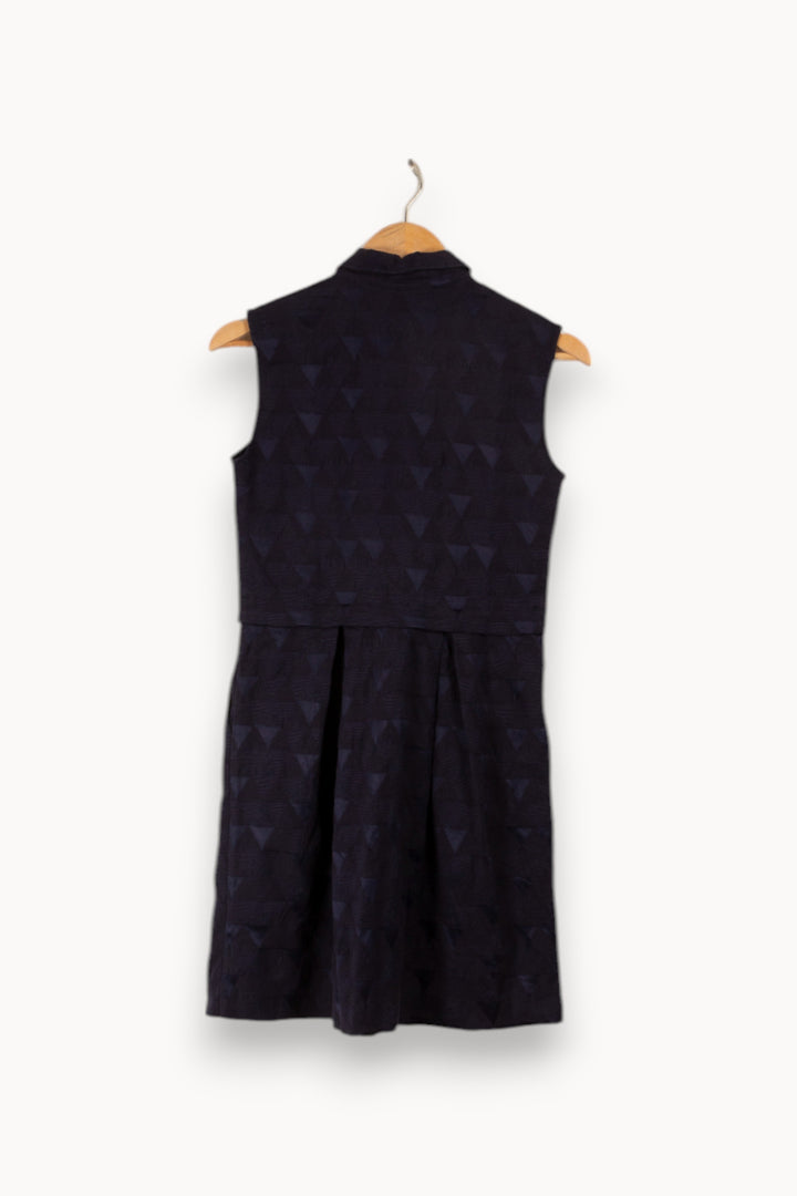 Robe bleue foncée - Taille XS/34 de la marque I.Code | PARAD28726 - Vendu par Paradigme - Image 3
